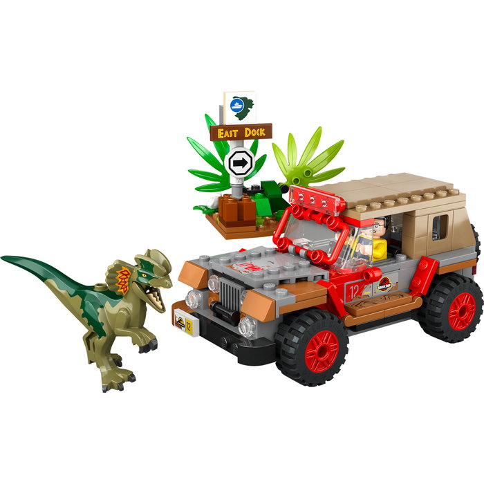 Emboscada Al Dilofosaurio Lego Jurassic World 76958 Lego