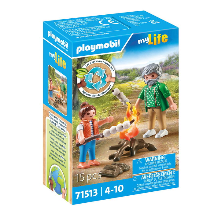 PLAYMOBIL Hoguera con Malvaviscos My Life 71513, Set de Juego, Edad +4 Años PLAYMOBIL Hoguera con Malvaviscos My Life 71513, Set de Juego, Edad +4 Años