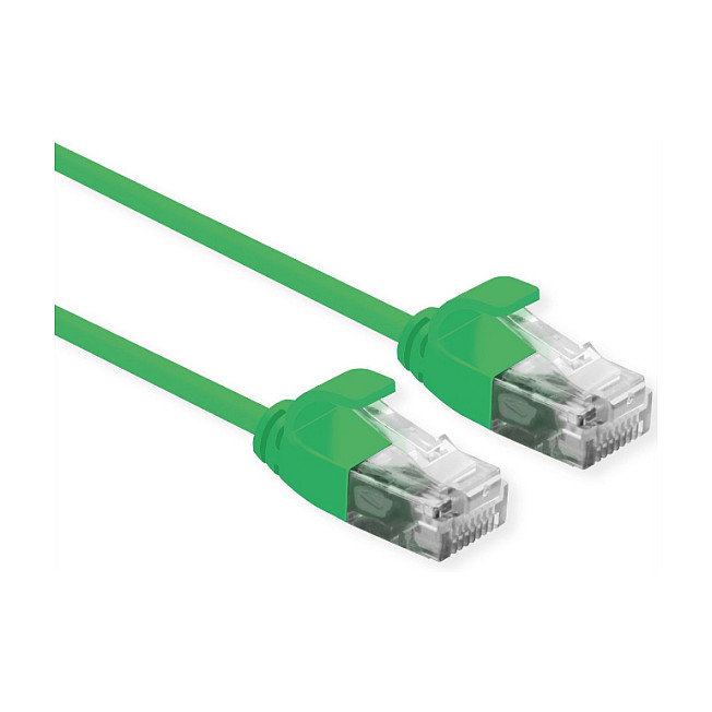 ROLINE Patchkabel Cat.6A U/UTP 21.15.3937 Verde 5 m ROLINE Patchkabel Cat.6A U/UTP 21.15.3937 Verde 5 m