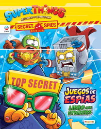 Libro de Stickers Superzings Secret Spies Series, EDIBA EUROPA EON SL - EDIBA EUROPA EON