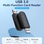 Lector de Tarjetas Externo Vention CLGB0 Negro