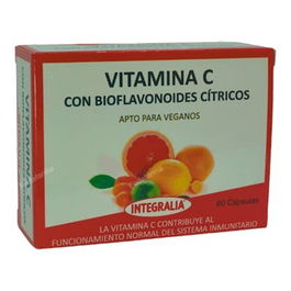 INTEGRALIA Vitamina C Con Bioflavonoides Citricos 60 Cápsulas