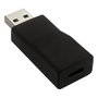 ROLINE 12.03.2995 Adaptador USB 3.2 Gen1 de Tipo A a Tipo C Negro