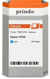 Prindo Cartucho de tinta cian PRIET2702 Classic