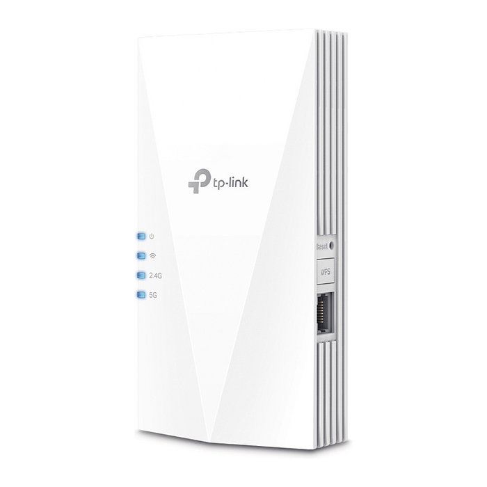TP-Link RE3000X Repetidor WiFi 6 Mesh Doble Banda 2.4GHz/5GHz 2402Mbps Puerto Gigabit Blanco TP-Link RE3000X Repetidor WiFi 6 Mesh Doble Banda 2.4GHz/5GHz 2402Mbps Puerto Gigabit Blanco