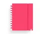 Carchivo Cuaderno Ingeniox Foam A4 80 Hojas Rayado Horizontal Rojo