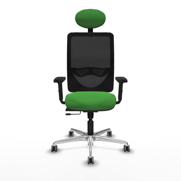 PIQUERAS Y CRESPO Silla de oficina Zulema Verde y Negro con Mecanismo Sincro/Traslack PIQUERAS Y CRESPO Silla de oficina Zulema Verde y Negro con Mecanismo Sincro/Traslack