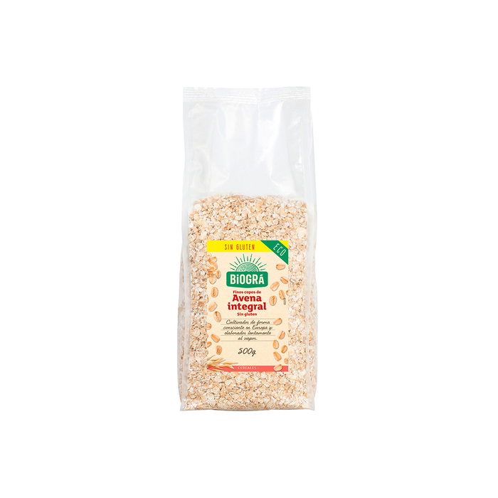 BIOGRA Copos de Avena Finos BIO 500 g BIOGRA Copos de Avena Finos BIO 500 g