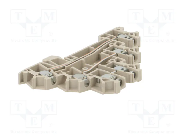 WEIDMÜLLER DLD 2.5 DB Conector de carril marrón
