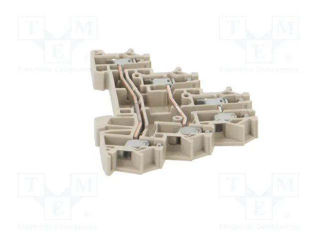 WEIDMÜLLER DLD 2.5 DB Conector de carril marrón