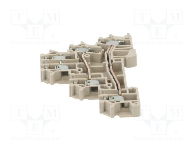 WEIDMÜLLER DLD 2.5 DB Conector de carril marrón