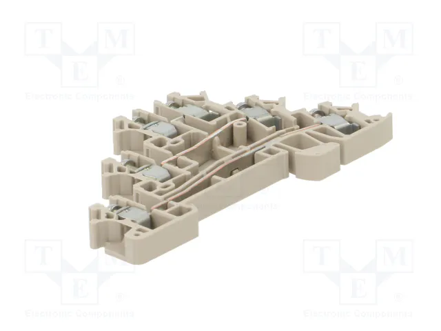WEIDMÜLLER DLD 2.5 DB Conector de carril marrón