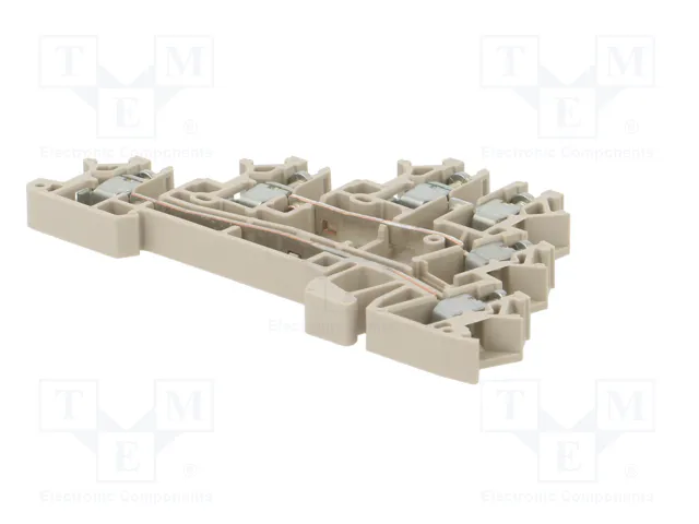 WEIDMÜLLER DLD 2.5 DB Conector de carril marrón