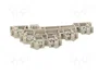 WEIDMÜLLER DLD 2.5 DB Conector de carril marrón