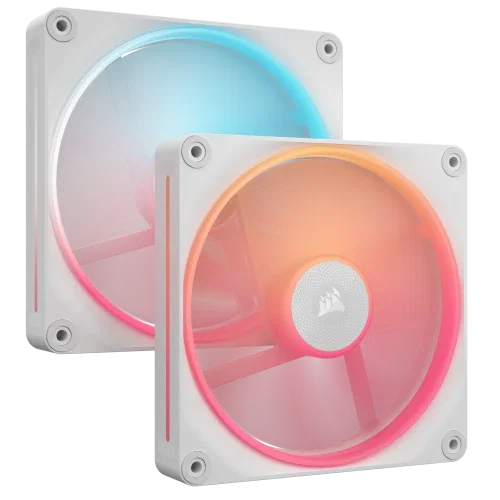 Corsair iCUE LINK LX140-R RGB Ventilador de 14 cm Blanco (Pack de 2) Corsair iCUE LINK LX140-R RGB Ventilador de 14 cm Blanco (Pack de 2)