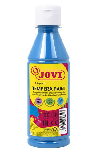 Jovi Témpera Líquida Azul Cyan 250 ml