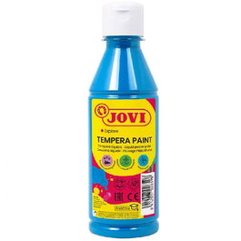 Jovi Témpera Líquida Azul Cyan Botella 250 mL