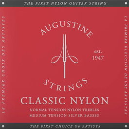 Juego de Cuerdas Augustine Red Classic Regular/Medium