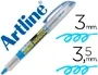 Artline ek-640 Rotulador Fluorescente Azul Punta Biselada Trazo 1-3,5 mm