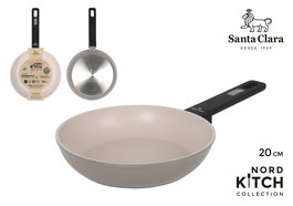 Santa Clara Sarten de Aluminio Forjado con Fondo Full Induction 20 cm - Nordkitch (6 Unidades)