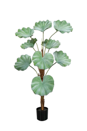 DKD Home Decor Palmera Verde de PE y PP
