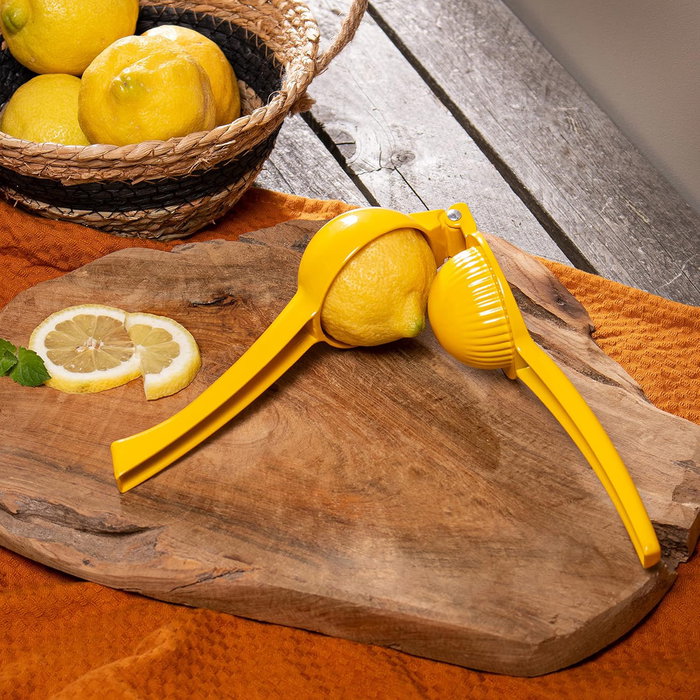 Quttin Exprimidor de Limones de Aluminio, 22 x 7.5 x 5 cm (24 Unidades)