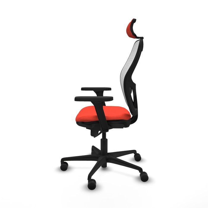 PIQUERAS Y CRESPO Silla de oficina Jorquera Naranja y Blanco PIQUERAS Y CRESPO Silla de oficina Jorquera Naranja y Blanco