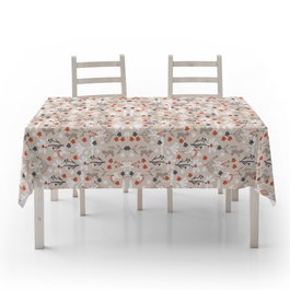 Hermia Mantel ASR-TBLCLT25 -51 - 140 x 300 cm, 50% Algodón, 50% Poliéster