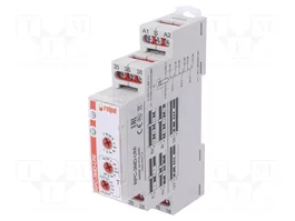 RELPOL RPC-3MD-UNI Relé de tiempo 3PDT 12 pines