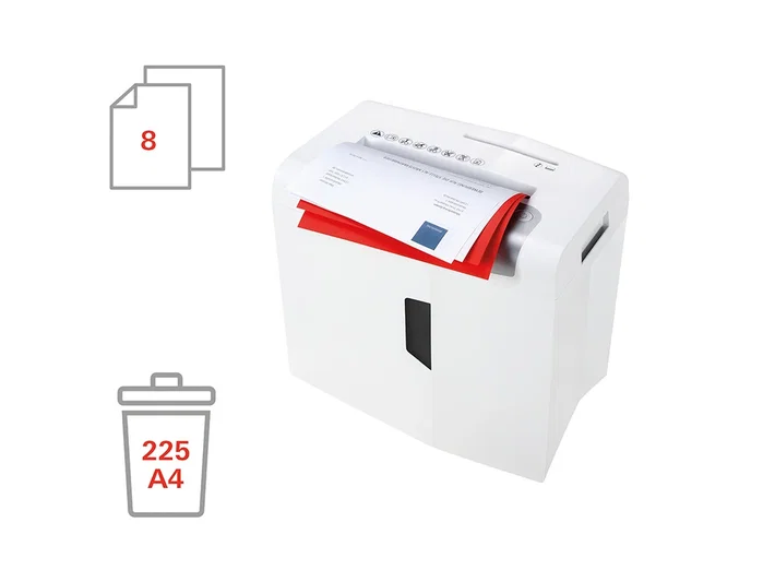 HSM shredstar X8 Destructora de documentos con corte en partículas P-4