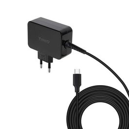 TOOQ TQLC-USBCGAN65PD Cargador Portátil USB-C PD 65W 1.8M Negro
