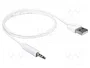 DeLOCK 83182 Cable USB-A a Jack 3,5 mm 4 Pines para MP3/MP4 de 1 m