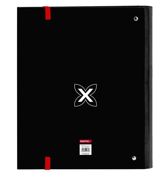 Carpeta de anillas Munich Vulcan Negro 27 x 32 x 3.5 cm