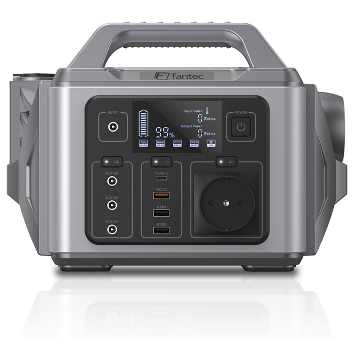 Fantec PGS-300 Power Station & Solar Generator 300W 296Wh