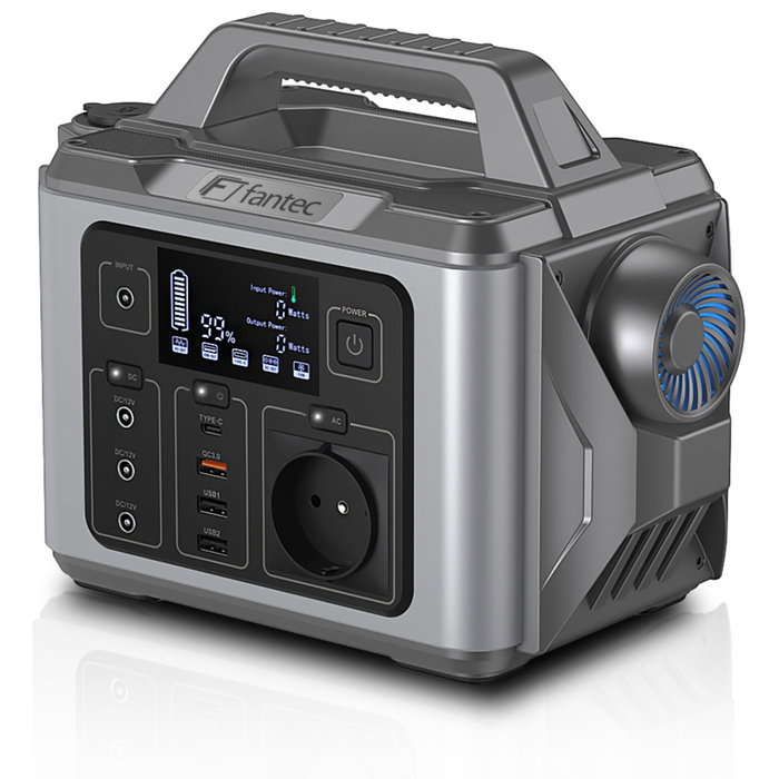 Fantec PGS-300 Power Station & Solar Generator 300W 296Wh