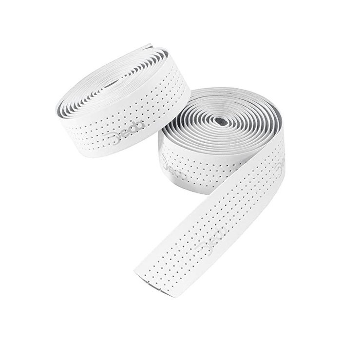 Deda MISTRAL Cinta de manillar microperforada con tapones y cintas de terminación Deda MISTRAL Cinta de manillar microperforada con tapones y cintas de terminación