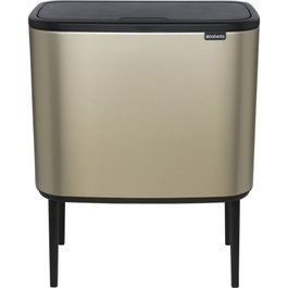 Brabantia Bo Touch Bin Champagne 3 x 11 L
