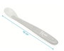 KioKids Cuchara Step 1 Silicona Gris para Bebé +6 Meses