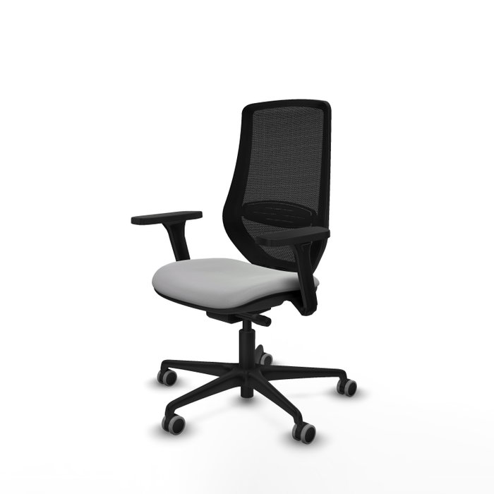PIQUERAS Y CRESPO Silla de oficina Mardos Gris claro/Negro PIQUERAS Y CRESPO Silla de oficina Mardos Gris claro/Negro