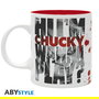 Abystyle Taza "Child's Play" Oficial de Chucky Cerámica 320 mL Pack x2 Apta Microondas y Lavavajillas