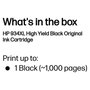 HP 934XL Cartucho de Tinta Negro Alta Capacidad
