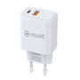 Cargador de Pared Muvit for Change Blanco 18 W 20 W