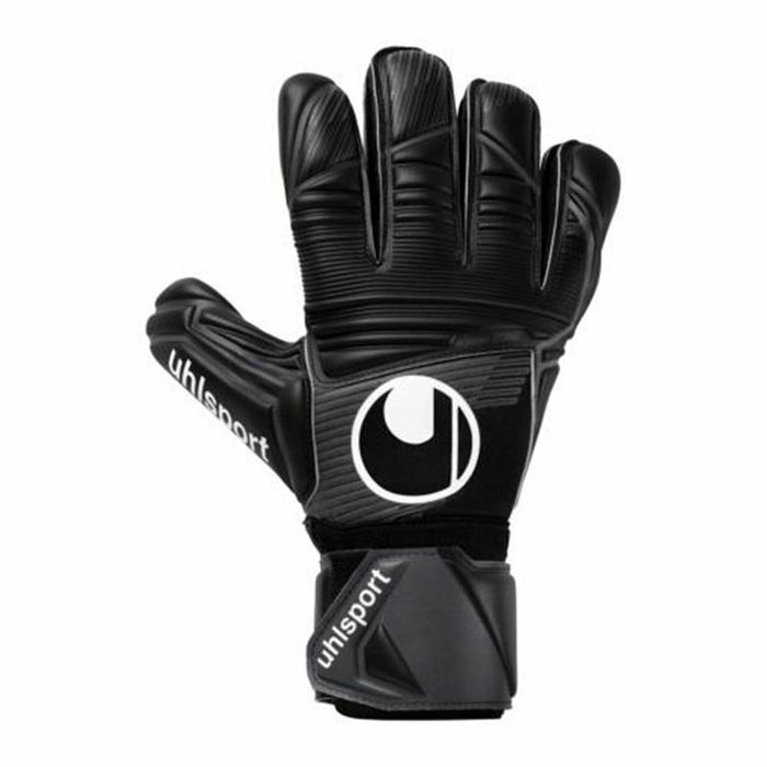 Guantes de Portero Uhlsport Comfort Negro Adultos Guantes de Portero Uhlsport Comfort Negro Adultos