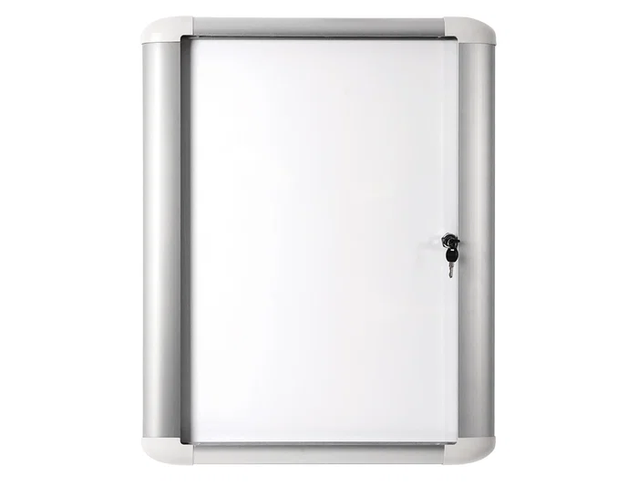 Bi-office Vitrina Magnética para Exterior 816x688 mm con Marco de Aluminio y Cerradura Bi-office Vitrina Magnética para Exterior 816x688 mm con Marco de Aluminio y Cerradura