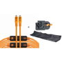 Tether LeverLock & Cable Kit Optima 10G recto naranja 9,2 m