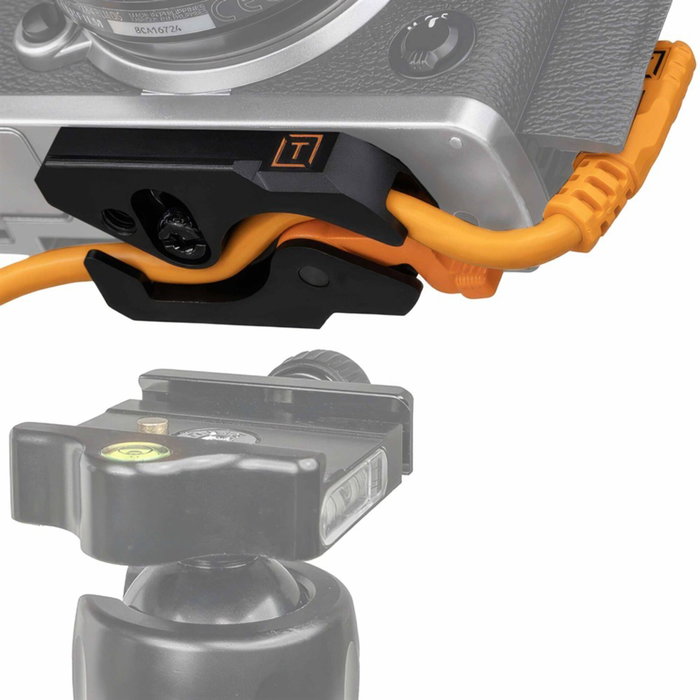 Tether LeverLock & Cable Kit Optima 10G recto naranja 9,2 m