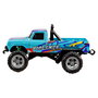 AMEWI 22697 - Camión Monstruo RC Die-Cast Escala 1:64 Listo para Usar, Color Azul, Control Remoto 2.4GHz, Batería Recargable, para Niños +6 Años