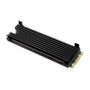 Thermal Grizzly M2 SSD Cooler, Negro, compatible con M.2 2280