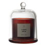Home Deco Factory Vela Perfumada Con Campana de Vidrio Lounge - Aroma Surtido (Higos, Sándalo, Jazmín o Ámbar) - Cera 90g, Duración 14h - Ø8.5 x H11 cm