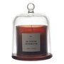 Home Deco Factory Vela Perfumada Con Campana de Vidrio Lounge - Aroma Surtido (Higos, Sándalo, Jazmín o Ámbar) - Cera 90g, Duración 14h - Ø8.5 x H11 cm